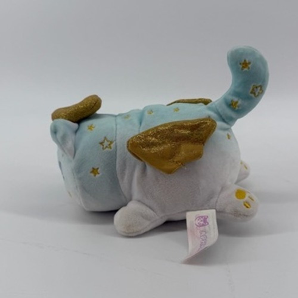 Aphmau Meemeows Angel Cat Plush Toy Wings Gold Halo 6 inch - Picture 2 of 11